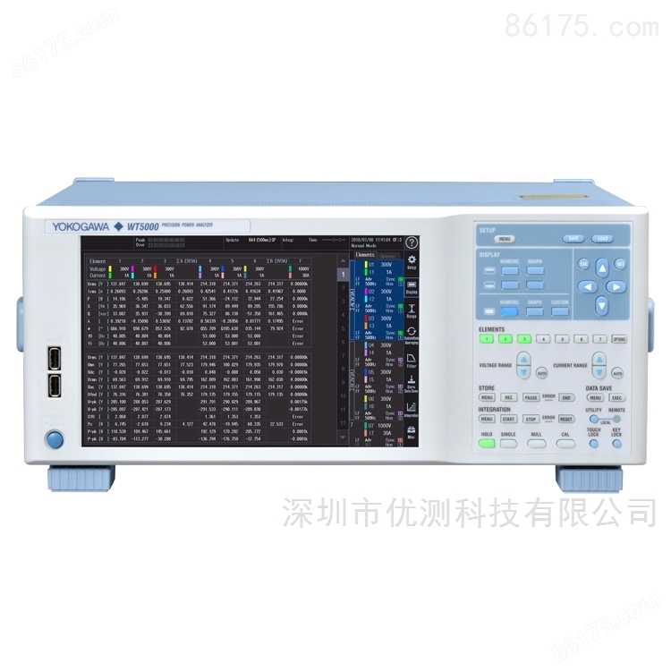 WT5000高精度功率分析仪